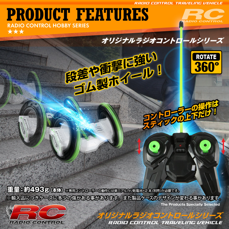 �饸���� ���ط� �������Хå����� 360�륹�ԥ� ��2ROUND STUNT��(OA-685G) ���꡼��