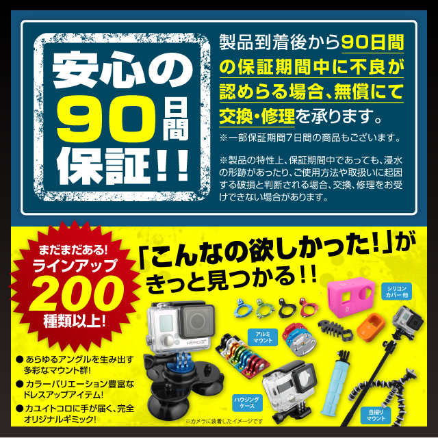 GoPro(ץ)ߴ 200狼鸷ꥸʥ륢꡼å ɡإӥ󥰥åȡ(AS-001) ӥ󥰤ɬܤʥƥॻå