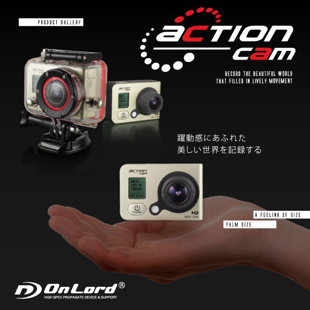 GoProクラス ウェアラブルカメラアクションカムOL-101 値下げ対応
