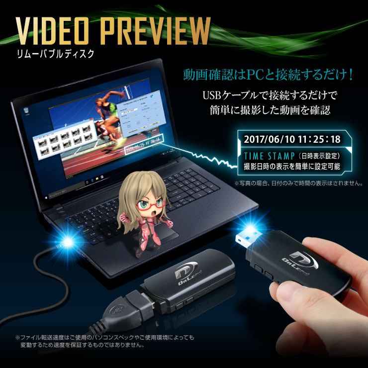 USBメモリ型カメラ 小型カメラ スパイダーズX (A-401) スパイカメラ 1080P サイドレンズ 32GB対応