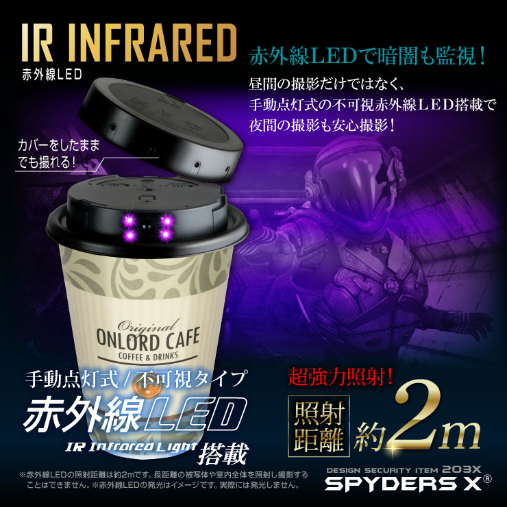 カップリッド型カメラ 小型カメラ スパイダーズX (M-943)