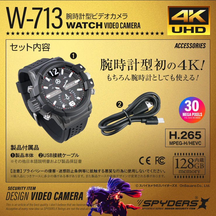 ѥX 2.3K ӻ׷  ȥ  60FPS 128GB¢ ѥ W-707